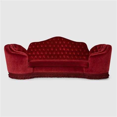 gucci commercial couch|gucci sofas.